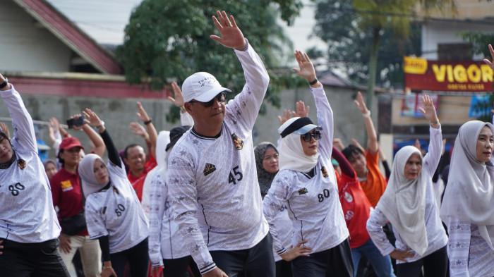 Pemkab Tubaba Gelar Apel dan Olahraga Bersama Peringati Haornas ke-42
