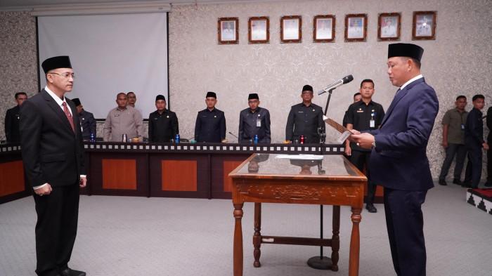 Wabup Tubaba Nadirsyah Lantik Pejabat Pimpinan Tinggi Pratama